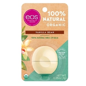 EOS Бальзам для губ с ванилью (на картонной подложке) 7 г (EOS, Lip Balm)