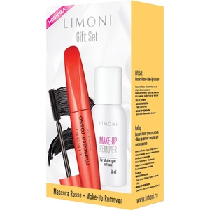 LIMONI Набор подарочный (тушь Mascara Rosso + Make-Up Remover Мягкий уход 50 мл)