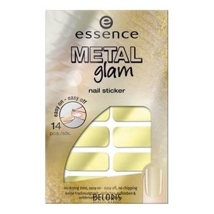 Наклейки для ногтей "Metal Glam"