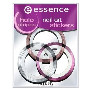 Наклейки для ногтей "Nail Stickers №11" Голографические полоски