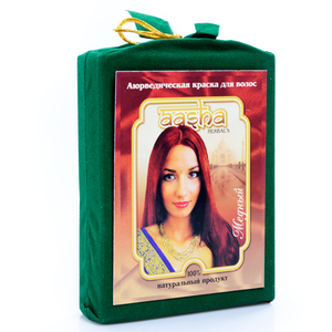 Aasha Аюрведическая краска для волос Медный 100мл
