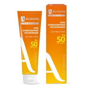 Ахромин Sun-Blocking Солнцезащитный крем экстра-защита для лица и тела SPF50 100мл