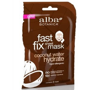 Alba Botanica Глубокоувлажняющая маска Fast Fix Coconut Milk Hydrate Sheet Mask 15г