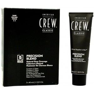 American Crew Precision Blend Краска для седых волос Темный 2/3 3*40мл