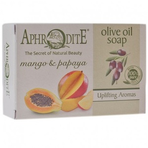 Aphrodite Мыло оливковое с манго и папайей 100 г