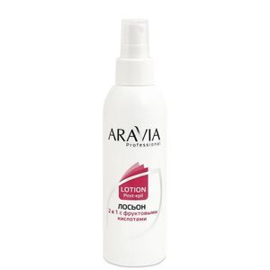 Aravia Лосьон 2 в 1 против вросших волос и для замедления роста волос с фруктовыми кислотами 150мл