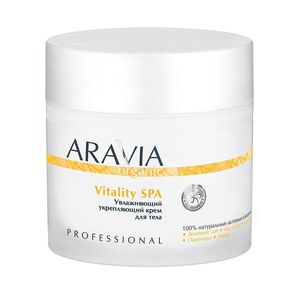 Aravia Organic Увлажняющий укрепляющий крем для тела Vitality SPA 300мл