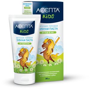 Асепта кидс зубная паста для детей 4-8 лет 50мл