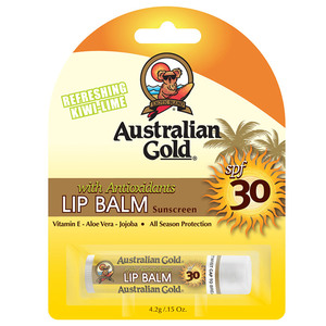 Australian Gold SPF Солнцезащитный Лосьон-бальзам для губ Lip Balm SPF30 4.2 г