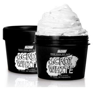 B&SOAP Fresh Wash Off Pack Scadi White Маска для улучшения цвета лица 150г