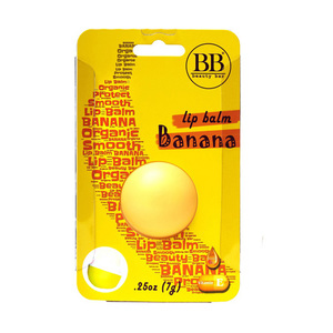 Бьюти Бар (Beauty Bar) Бальзам для губ с ароматом банана в блистере 7 г