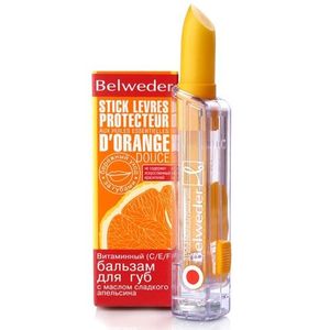 Бельведер бальзам для губ с маслом сладкого апельсина 4г