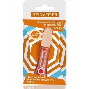 Belweder блеск-бальзам для губ фотозащитный SPF15 7мл