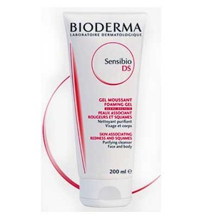 Биодерма (Bioderma) Сенсибио DS+ Очищающий гель для чувств. кожи детей и взрослых 200 мл