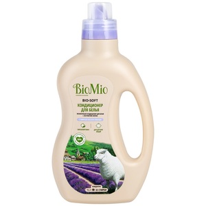 BIOMIO BIO-SOFT Экологичный кондиционер для белья с эфирным маслом Лаванды 1000мл