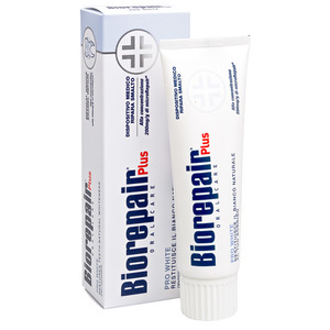 Biorepair Pro White Plus зубная паста сохраняющая белизну 75мл