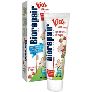 Биорепейр Kids детская зубная паста с экстрактом земляники 0-6 лет 50мл