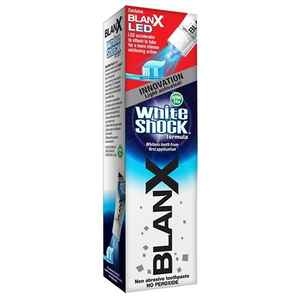 Бланкс зубная паста со светодиодной крышкой White Shock+ Blanx Led 50мл