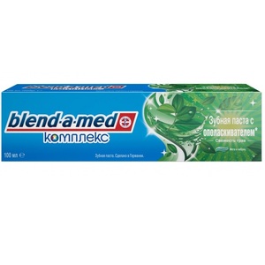 Blend-a-med зубная паста комплексный уход мята и чабрец 100мл