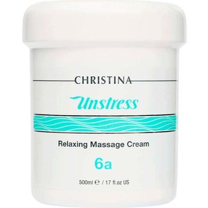 Christina Unstress: Relaxing massage cream Расслабляющий массажный крем (шаг 6a) 500мл