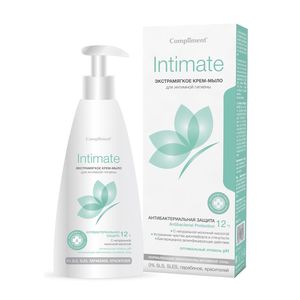Compliment Intimate Крем-мыло экстрамягкое для интимной гигиены 250мл