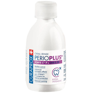 Curaprox Жидкость-ополаскиватель Perio Plus Forte хлоргексидин 0,20% 200мл