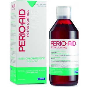 Dentaid Ополаскиватель для полости рта Perio-Aid 0.05% Active Control с хлоргексидином, 500мл