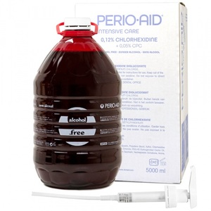 Dentaid Ополаскиватель для полости рта Perio-Aid 0.12% Intensive Care с хлоргексидином, 5л