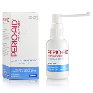 Dentaid Спрей Perio-Aid 0.12% Intensive Care с хлоркесидином для лечения и снятия воспалений, 50мл