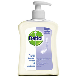 Деттол мыло жидкое антибактериальное для рук с глицерином 250 мл фл