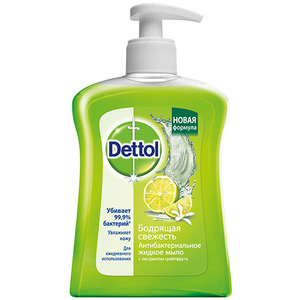 Деттол мыло жидкое антибактериальное для рук с экстрактом Грейпфрута 250 мл фл