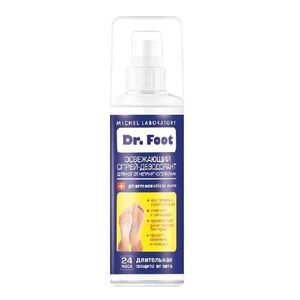 Доктор Фут дезодорант-спрей освежающий для ног от неприятного запаха 150 мл