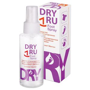 Dry ru Foot spray средство против потливости ног 100мл
