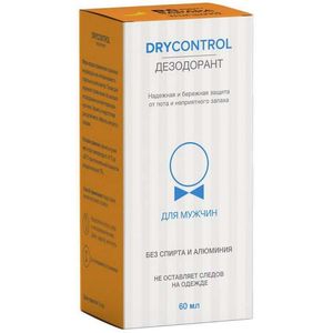 DryControl дезодорант для мужчин ролик 60мл