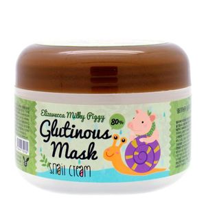 Elizavecca Крем-маска для лица ночная УЛИТОЧНЫЙ МУЦИН Milky Piggy Glutinous 80% Mask 100 гр