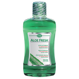 Esi Aloe Fresh Mouthwash zero Ополаскиватель для полости рта без спирта 500мл