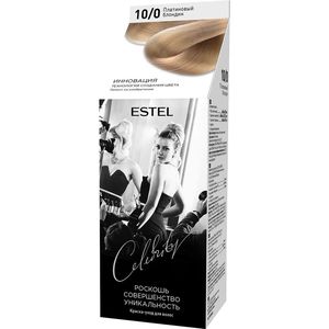 Estel Celebrity Краска-уход для волос тон 10/0 платиновый блондин