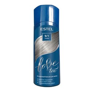 Estel Love ton оттеночный бальзам для волос тон 9/1 серебро 150мл