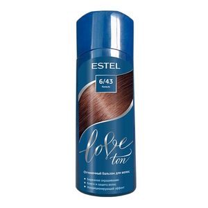 Estel Love ton оттеночный бальзам для волос тон 6/43 коньяк 150мл