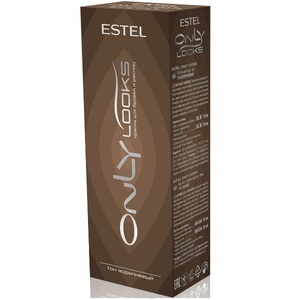 Estel ONLY Looks Краска для бровей и ресниц тон коричневый (краска,эмульсия,мисочка,палочка)