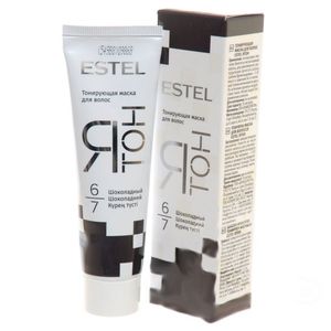 Estel ятон тонирующая маска для волос тон 6/7 шоколадный 60мл