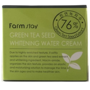 FarmStay Увлажняющий осветляющий крем с семенами зеленого чая 100мл