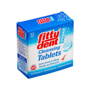 Fittydent Таблетки для супер очистки съемных зубных протезов 32 шт
