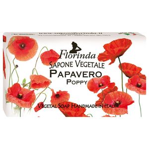 Florinda мыло Весенние цветы Papavero Мак 100г