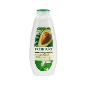 Fresh Juice Крем-гель для душа авокадо и рисовое молочко 400 мл