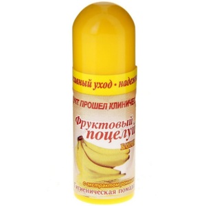 Фруктовый поцелуй Помада гигиеническая Банан 3,5г