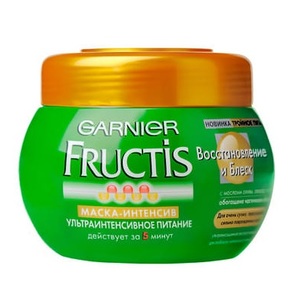 Garnier (Гарньер) ФРУКТИС Маска ВОССТАНОВЛЕНИЕ и БЛЕСК, 300мл