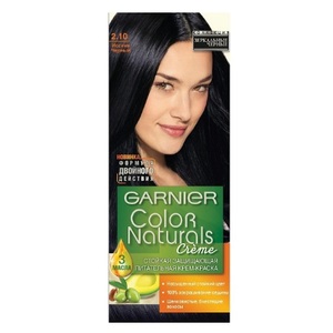 Garnier (Гарньер) КОЛОР НЭЧРАЛС крем-краска для волос №2.10 Иссиня чёрный