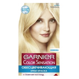 Garnier (Гарньер) КОЛОР СЕНСЕЙШН крем-краска для волос EO Ультраблонд