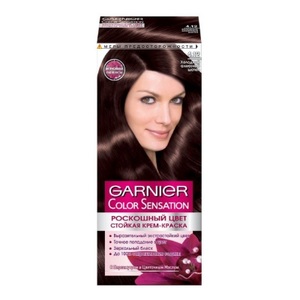 Garnier (Гарньер) КОЛОР СЕНСЕЙШН крем-краска для волос № 4.12 Холодный Алмазный Шатен